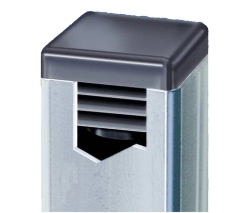 MODEL MT-122-1 SIZE 45MM SQUARE FLAT END CAPS BOTTOMS FOR TABLE & CHAIR LEGS & ALL OTHER TUBULAR FEET