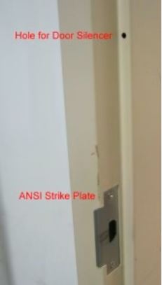 MODEL MT-408 Rubber Door Silencer for Metal Door