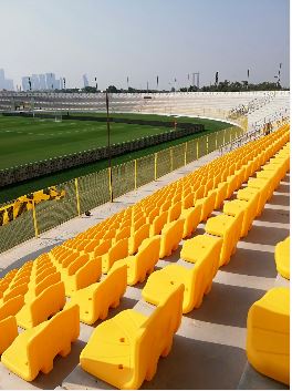 Backrest Double layer (wall ) Stadium Seat MT-2031