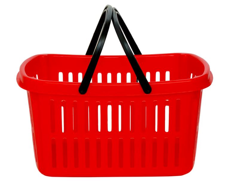 Shopping Hand Basket Cart