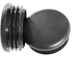 MODEL MT-105 SZIE 38MM ROUND RIBBED INSERTS END CAPS FOR DESKS, TABLES & CHAIR LEGS