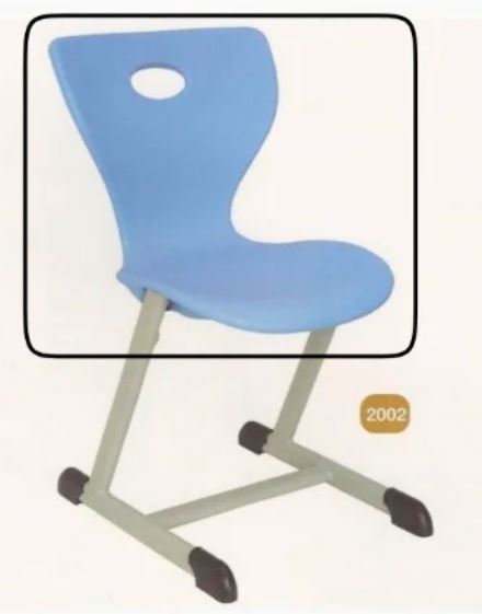 MODEL MT-803-A Size 45*45*45 cm High quality Custom Blow mold plastic school seat shell