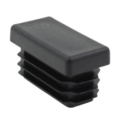 MODEL MT-137-1 SIZE 20*100MM RECTANGULAR END CAPS BOTTOMS FOR TABLE & CHAIR INSERT PLUG LEGS & ALL OTHER OVAL TUBULAR FEET