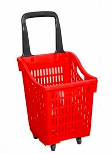 Shopping Trolley with Four Wheels