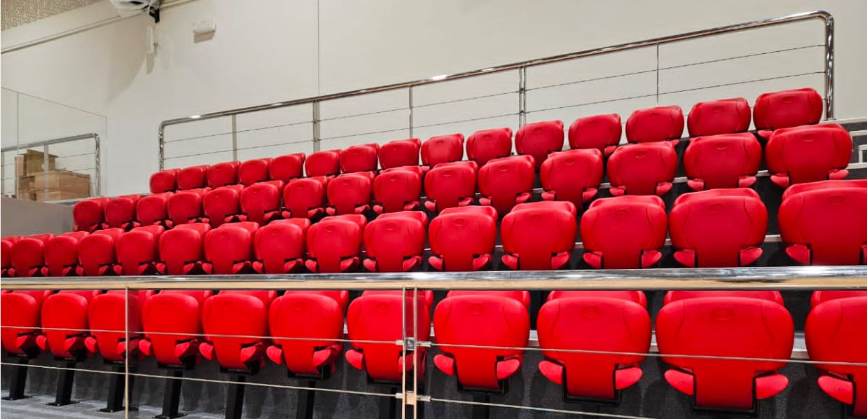 TIP-UP Folding Double Wall Backrest Stadium Chair MT-2035