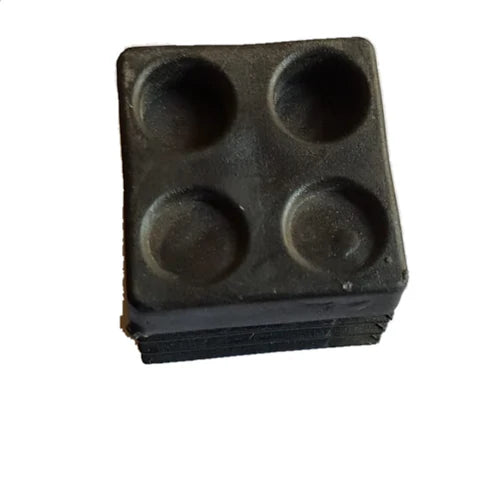 MODEL MT-138 Size 30 mm Inclined ribbed square feet insert plug