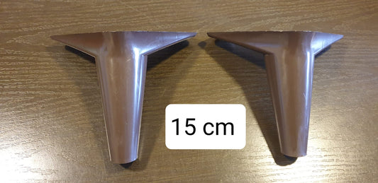 Floria 15 Cm Angular Plastic Footing For Furniture
