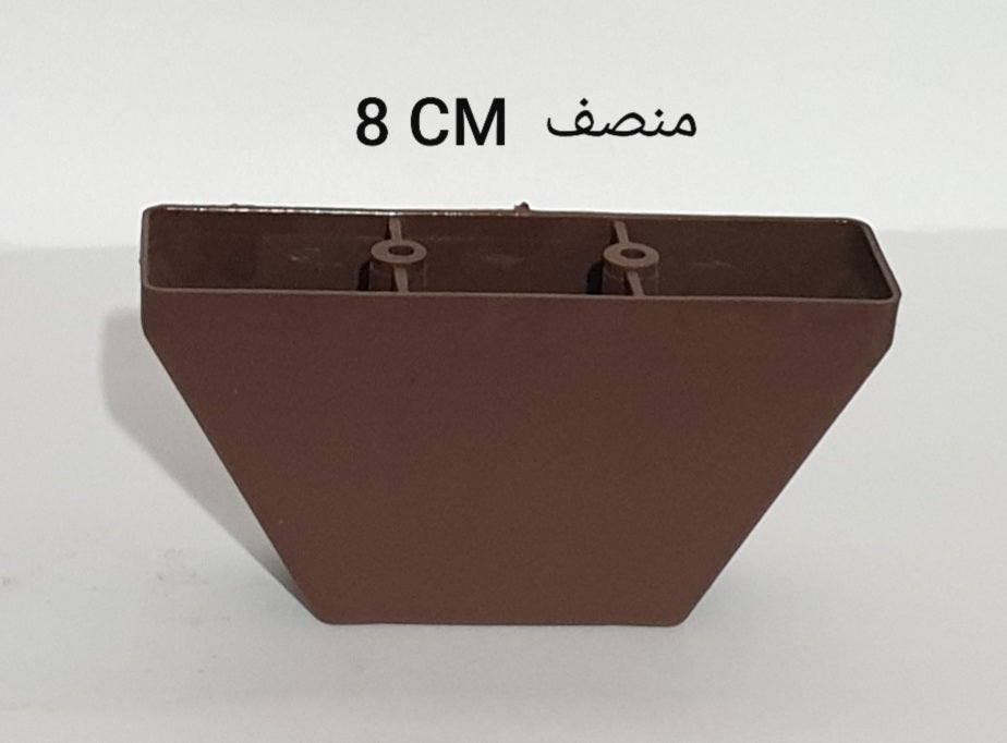 8 Cm Middle Plastic Footing For Furniture