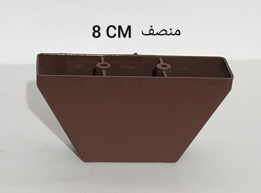 8 Cm Middle Plastic Footing For Furniture