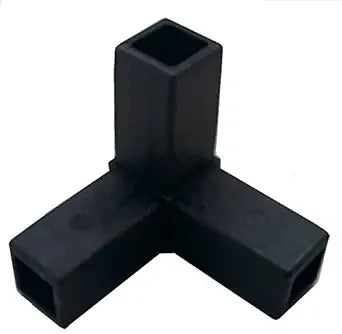 plastic three way connector joint for aluminum profile